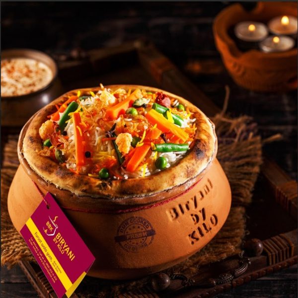 Veg Hyderabadi Biryani [1/2 Kg]
